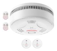X-Sense Smoke Alarm for Home, 10-Year Battery Fire