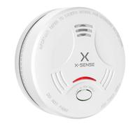 X Sense Smoke Alarm for Home 10 Year Battery Fire Alarm LED Indicator & Silence