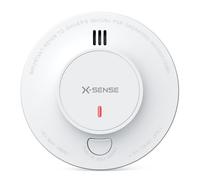 X-SENSE Smoke Alarm for Home, Base Station SBS50 Required, 10-Year Battery Fire Alarm Compatible with X-SENSE Home Security App, SD19-MN, 1-Pack