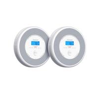X-Sense Smoke and Carbon Monoxide Alarm with Voice Alerts, XP0A-SR, 2-Pack