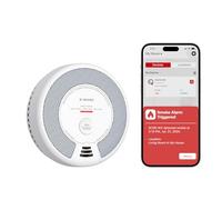 X-Sense Wi-Fi Smoke and Carbon Monoxide Alarm with Replaceable Battery, Smart Combination Detector Compatible with X-Sense Home Security App, SC06-WX, 1-Pack