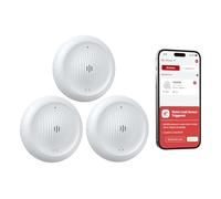 X-Sense Wi-Fi Water Leak & Low Temperature Alarm, Smart 2-in-1 Sensor with App Alerts, Wireless Detector for Kitchens, Bathrooms, Basements, Works with X-Sense Home Security App, SWS0B, 3-Pack