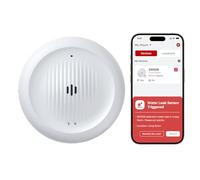 X-Sense Wi-Fi Water Leak & Low Temperature Alarm, Smart 2-in-1 Sensor with App Alerts, Wireless Detector for Kitchens, Bathrooms, Basements, Works with X-Sense Home Security App, SWS0B, 1-Pack