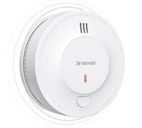 X-Sense Wireless Interlinked Smoke Alarm, 10-Year Battery, SD19-W, 1-Pack
