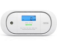 X-Sense XC01-WR Wireless Carbon Monoxide Alarm Interconnected Digital Display