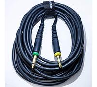 X Series Guitar Instrument Lead Cable with Straight Jack 20FT 6M 1/4" 6.35mm