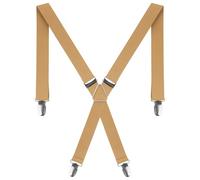 X-Shape Men's Braces Elastic, Adjustable Suspenders for Weddings and Business