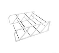 X-Shaped Shoe Rack 50cm Multi-Layer Space-Saving for Entryway Dorm Closet | PP Stainless Steel Material Easy Assembly for Sneakers Sandals Boots Holds 1 Piece Fits Small Spaces