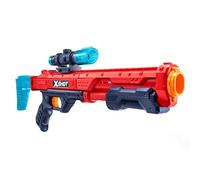 X-Shot Excel Hawk Eye Foam Dart Blaster Red W/Air Pocket Technology(16 Darts) by ZURU - RED