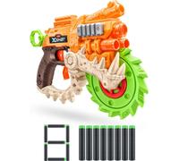 X-Shot Horror Fire Insanity HorrorFire Reaper X - Spinning Saw Blade Action, Long Range Dart Blaster, 8-Dart Capacity, Air Pocket Technology, Compatible with Other Insanity HorrorFire Blasters