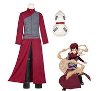 (X-Small) Desert Shadow Ninja Robe Gourd Pattern Coat, Anime Sand Warrior Costume