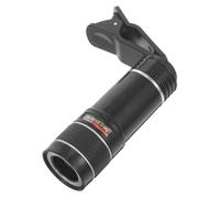 X Smartphone Telephoto Lens for Mobile Photos and Sports | Plastic Build, Black Finish, Clip Tripod Pouch Included, Universal Rear Camera Fit for Concerts