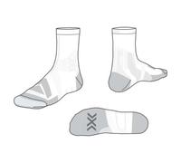 X-socks Bike Expert Crew Socks White EU 35-38 Men,Women