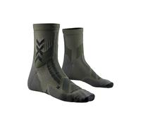 X-Socks Hike Discover Ankle - Walking socks Dark Sage / Black 45 - 47