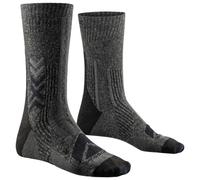 X-Socks - Hike Perform Merino Crew - Walking socks size 35-38, grey/black