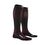 X-Socks Men Run Energizer Socks - Dark Ruby/Opal Black, Size: 39-41