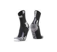 X-Socks Men Trek Outdoor Socks - Opal Black/Dolomite Grey Melange, Size: 39-41