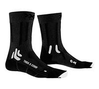 X-Socks Men Trek x Comfort Socks - Opal Black/Arctic White, Size: 45-47