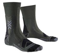 X-socks Hike Expert Silver Crew Socks Green EU 35-38