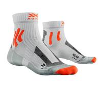 X-Socks Mens Marathon Energy 4.0, Arctic White/trick Orange, 46 EU