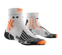 X-Socks Mens Run Speed Two 4.0, Arctic White/trick Orange, 42 EU