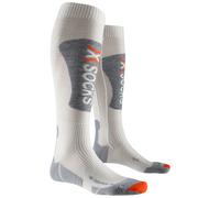 X-Socks - Merino wool and cashmere ski socks - Ski Cashmere 4.0 Arctic White/Dolomite Grey for Men in Wool - Size 39-41 Grey 39-41
