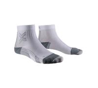 X-SOCKS RUN DISCOVER ANKLE (ARCTIC WHITE/PEARL GREY) Women's running socks