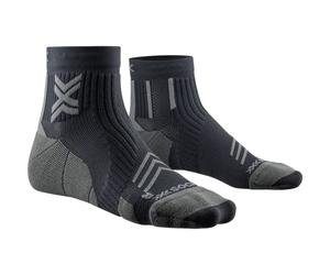 X-SOCKS Run Expert Ankle - Mixte - Black / Grey - size 10.5-12- model 2026 10.5-12