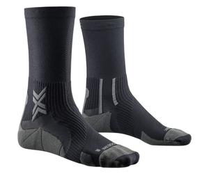 X-SOCKS Run Perform Crew - Mixte - Black / Grey - size 6-8- model 2026 6-8
