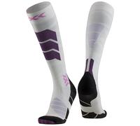 X-Socks - Silk Ski socks - Ski Expert Silk Merino Otc White/Lavender in Wool - Size 42-44 White 42-44