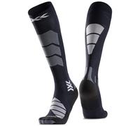 X-Socks - Silk Ski socks - Ski Expert Silk Merino Otc X Black/Light Grey in Wool - Size 35-38 Black 35-38