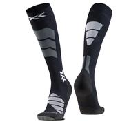 X-Socks - Silk Ski socks - Ski Expert Silk Merino Otc X Black/Light Grey in Wool - Size 35-38 Black 35-38