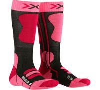 X-Socks Ski JR 4.0 (anthracite melange/fluo pink) children's socks