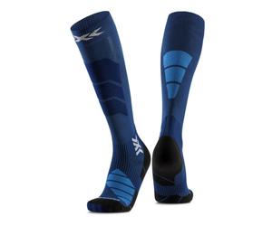 X-SOCKS SKI PERFORM OTC compression socks (MARINE/MINERAL BLUE)