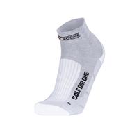 X-Socks Sports Socks Golf Socks Low Cut White Gray Melange Size 35-38 Golf - NEW
