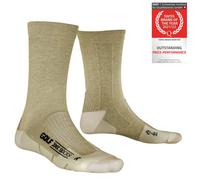 X-Socks Sports Socks Golf Socks Mid Cut Beige Size 35-38 Air Step One Golf - NEW