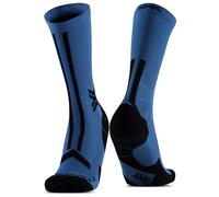X-Socks - Trail Run Discover Crew - Running socks size 6-7,5, blue