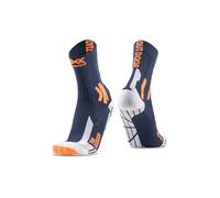 X-Socks Trek Outdoor Unisex Sock, unisex, Sock, XS-TS13S19U, Midnight Blue/Kurkuma Orange, FR : L (Taille Fabricant : 42-44)