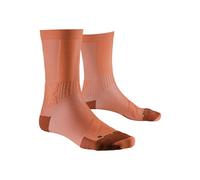 X-socks Gravel Discover Crew Socks UK 3-5 Sunset Orange
