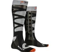 X-Socks Unisex's Ski Control 4.0 Socks, Anthracite Stone Grey Melange, 35/38 (S)