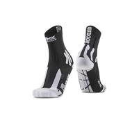 X-Socks Women Trek Outdoor Women Socks - Opal Black/Arctic White, Size: 37-38
