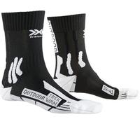 X-Socks Women Trek Outdoor Women Socks - Opal Black/Arctic White, Size: 41-42