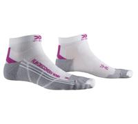 X-Socks Womens Run Discovery 4.0, White/twyce Purple/grey Melange, 40 EU