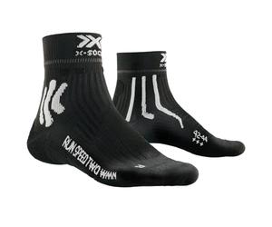 X-Socks Womens Run Speed Two 4.0, Opal Black/arctic White, 38 EU
