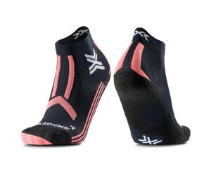 X-Socks - Women's Trailrun Discover Ankle - Running socks size 4/5, black