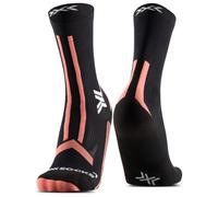 X-Socks - Women's Trailrun Discover Crew - Running socks size 4/5, black