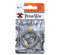 X Stainless Steel Picture Wire No. 4 3m Blister Pack