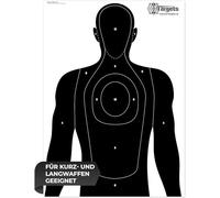 X-Targets Large Targets Human Silhouette 50 x 70 cm Paper 120 g/m2 (Pack of 20)