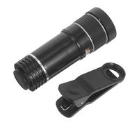 X Telephoto Lens for Smartphone Rear Cameras, Plastic Monocular | Black Pouch, Tripod and Clip Included, 135g Build, for Birdwatching and Outdoor Viewing