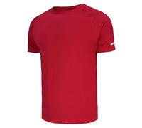 X-thud Men's Workout Running Shirts,Dry Fit Moisture Wicking T-Shirt,Gym Athletic Short Sleeve Tee Shirts Red S